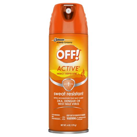 OFF! Active Insect Repellent I, 6 oz - Walmart.com