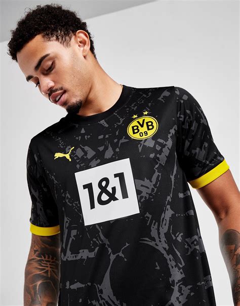 Black Puma Borussia Dortmund 2023/24 Away Shirt - JD Sports Global