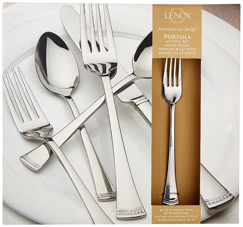 Lenox Portola 65-Piece Flatware Set For Dining Event