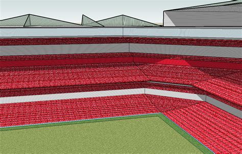 Football Stadium Design 1 (Angle 2)