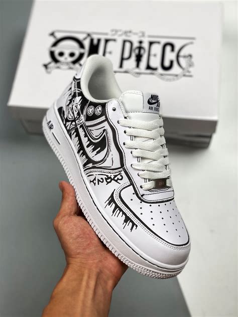 Custom Nike Air Force 1 ‘One Piece’ White/Black For Sale – Sneaker Hello