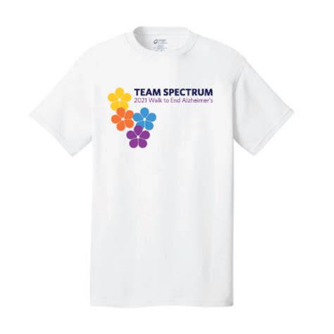 Alzheimers Walk Shirts – Spectrum