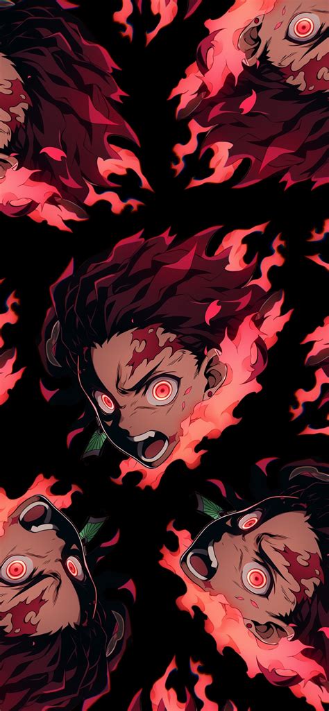 Tanjiro Kamado Flame Wallpaper 🔥 - Demon Slayer HD Wallpaper