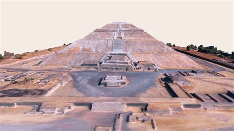 Pyramid of the Sun, Teotihuacan - Buy Royalty Free 3D model by Théo Derory (@Theo.Derory ...