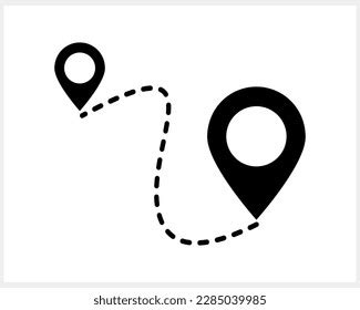 Doodle Tourizm Map Clip Art Isolated Stock Vector (Royalty Free ...