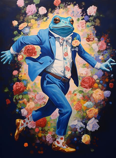 Funny Toad In Suit Art Free Stock Photo - Public Domain Pictures