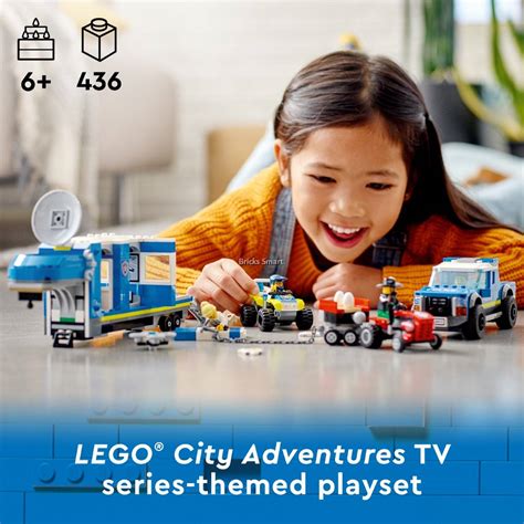 60315 LEGO City Police Mobile Command Truck (436 Pieces)