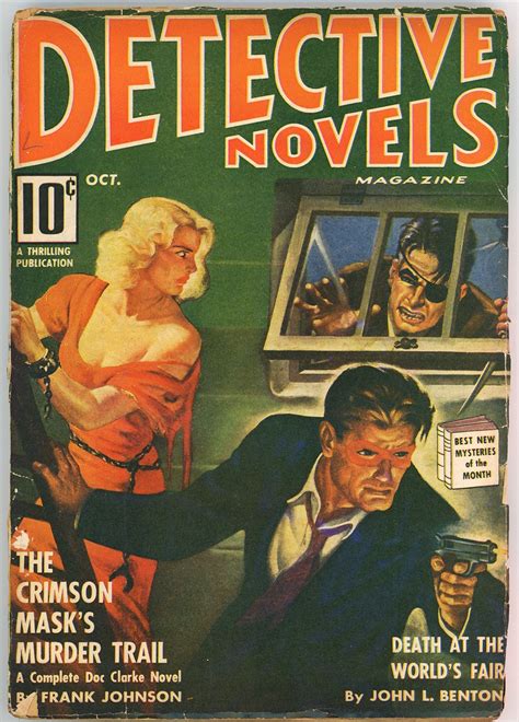 Detective Novels Magazine (October 1940) - Steeger Books