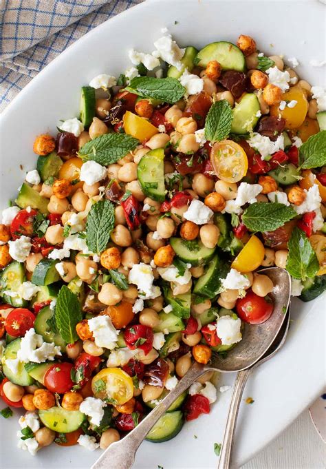 Mediterranean Chickpea Salad Recipe - Love and Lemons