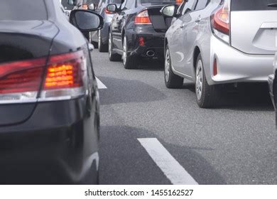 Traffic Jam City Street Road Stock Photo 1455162527 | Shutterstock