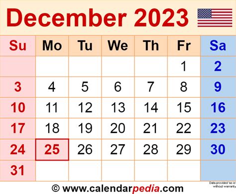 Calendar 2023 December Month – Get Calendar 2023 Update