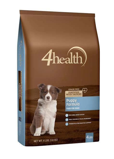 4health Grain Free Puppy Formula Chicken Flavor Dry Dog Food, 4 lbs ...