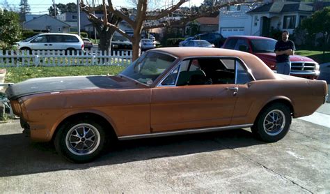 Anniversary Gold 1966 Ford Mustang Millionth Anniversary Hardtop ...