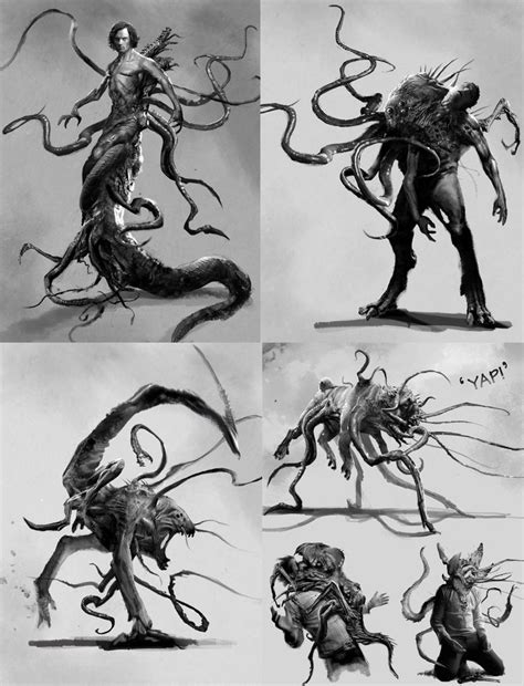 alien Concept, Daren Horley | Monster concept art, Creature design, Creature concept