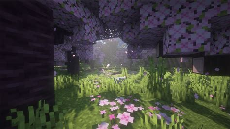 Wallpaper : Minecraft, shader, anime, Video game, CGI, kubus, pohon ...