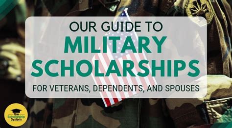 Our Guide to Military Scholarships for Veterans, Dependents, and Spouses - The Scholarship System