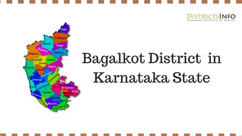 Bagalkot District With Talukas in Karnataka State