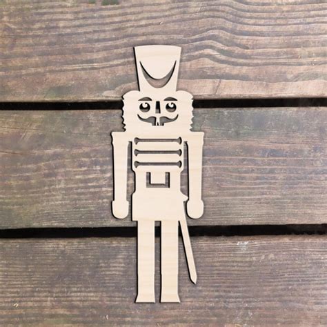 Wood Blank Nutcracker Cutout - Etsy