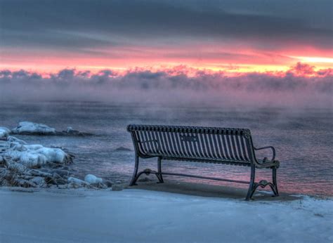 Dry, Cold Air Creates Sea Smoke Phenomenon On Lake Superior | WisContext