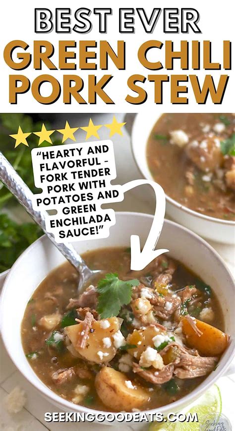 Green Chili Pork Stew Recipe (One Pot Meal) | Seeking Good Eats