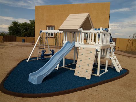 Blue Rubber Mulch | Rubber Mulch Warehouse