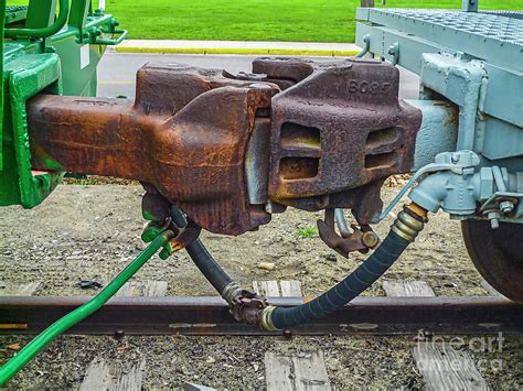 Railroad knuckle coupler#2 IDA_117 Photograph by Howard Stapleton - Fine Art America