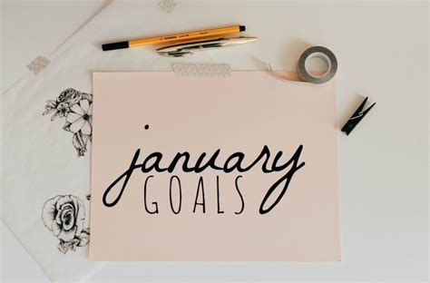 January Goals | Stephany Writes