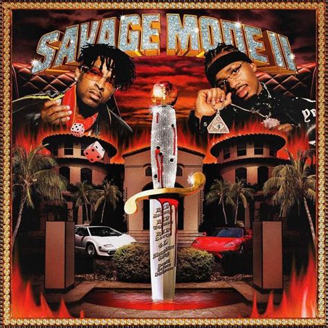 21 Savage and Metro Boomin “Savage Mode 2” Album Cover Art – aGOODoutfit