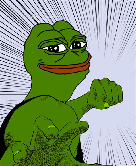 Pepe Punching Meme Template