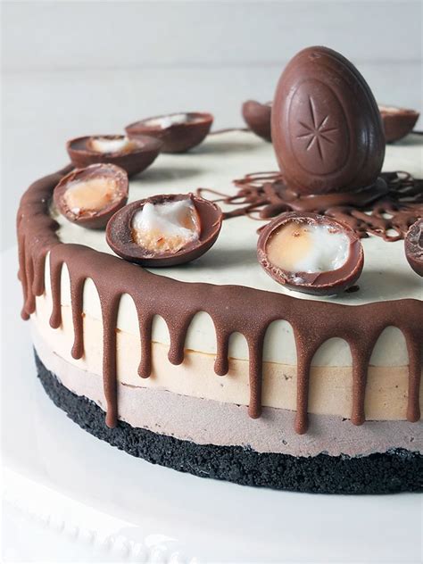 Cadbury Creme Egg No Churn Easter Ice Cream Cake | Recipe | Ice cream cake, Easter ice cream ...