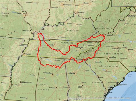 Map Of Tennessee River System – Get Latest Map Update