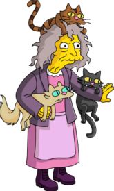 Crazy Cat Lady - Wikisimpsons, the Simpsons Wiki