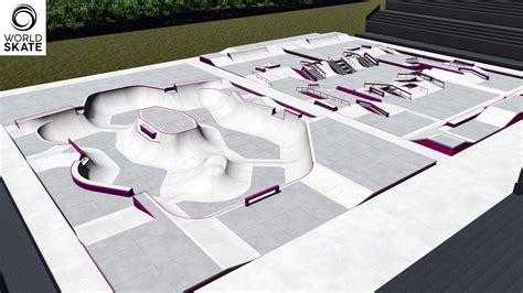 Worldskate - Skateboarding & Roller Sports - Tokyo 2020 Course Designs