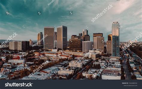 Los Angeles Drone View Downtown Skyline Stock Photo 1944488332 | Shutterstock