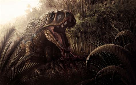 Majestic Tyrannosaurus Rex - 4K Ultra HD Wallpaper by Francisco Badilla