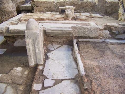 #Ancient floor revealed in Thessaloniki, during the large-scale #excavations currently taking ...