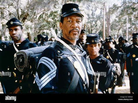 Morgan Freeman / Glory / 1989 directed by Edward Zwick [TriStar ...