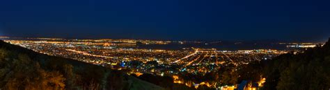 Bay at Night Panorama HDR by Midwinters-twilight on DeviantArt