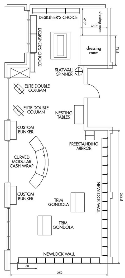 Retail Store Floor Plan