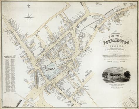 Pocklington History - William Watson Pocklington Map 1855