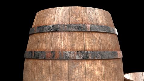 ArtStation - old Wooden Barrel | Game Assets