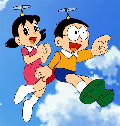 Nobita and Shizuka by Kittykun123 on DeviantArt