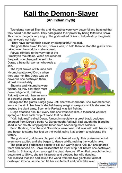 The Myths and Legends Pack - Resources for Teachers and Educators | English short stories ...