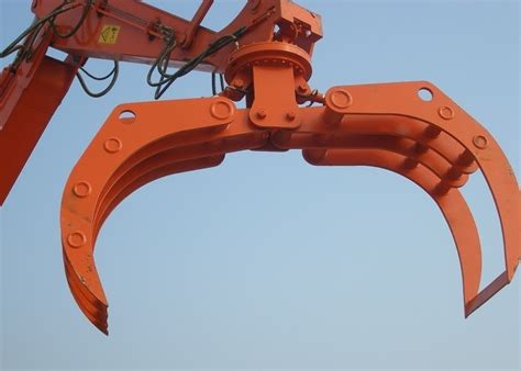 High Efficiency Rotating Excavator Bucket Tractor Grapple Attachment