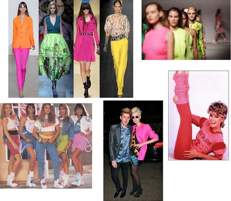 Image detail for -Neon style outfit and 1980's retro style London Fashion week | Retro fashion ...