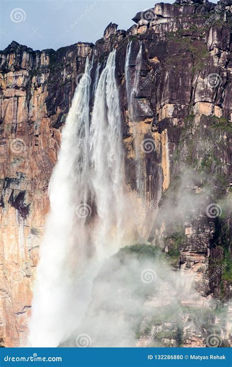 Angel Falls Salto Angel stock photo. Image of canaima - 132286880