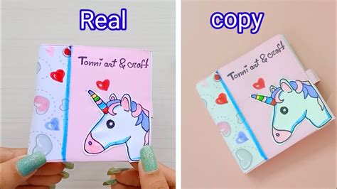 I recreate Tonni art and craft / Diy sticker / sticker notebook/ Tonni ...