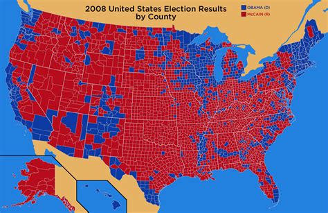 USA. Presidential Election 2008 | Electoral Geography 2.0