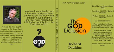 Book Cover Remake - The God Delusion by CitizenXCreation on DeviantArt