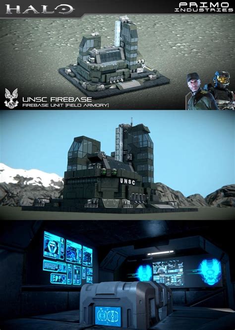 Halo Wars UNSC Firebase Unit [Field Armory] : r/spaceengineers